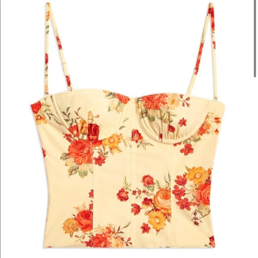 DANIELLE BERNSTEIN Under Wire Corset Top